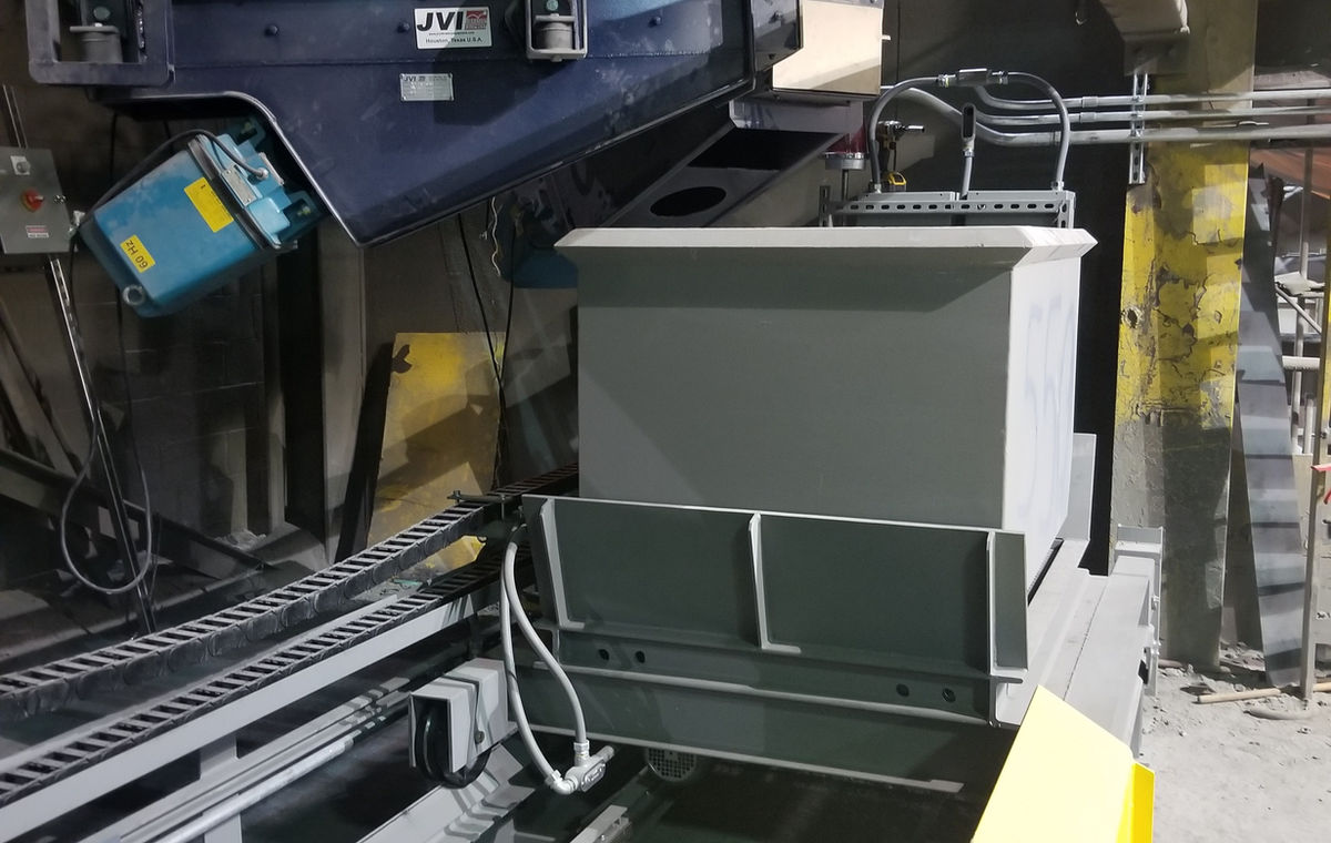 Industrial handling system installation