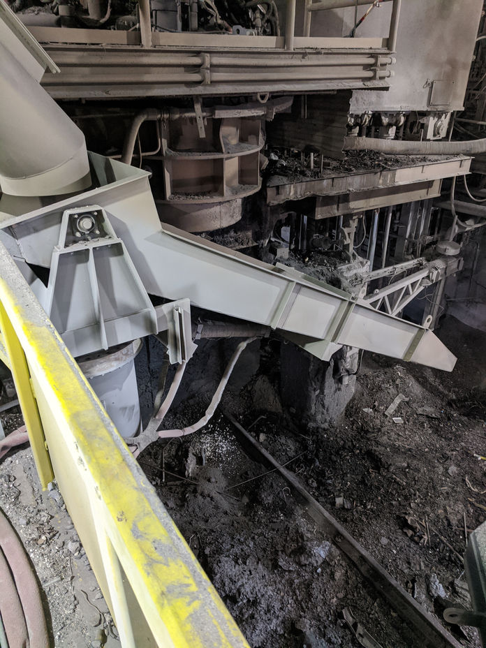 Nucor Jackson conveyor detail