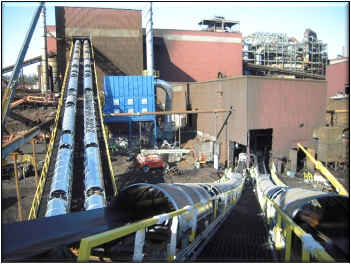 Mesabi Nugget conveyor view